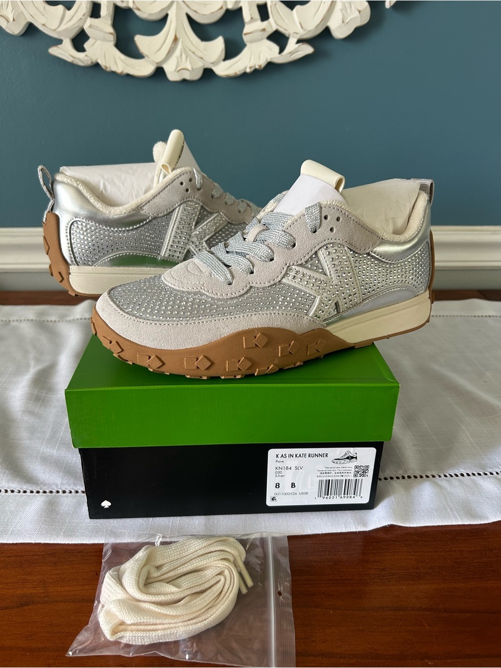 NWT Kate Spade K as in Kate Runner
